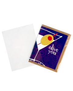 No flap clear greeting card sleeve