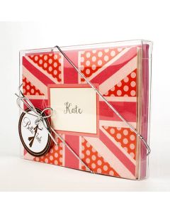 Greeting card clear boxes